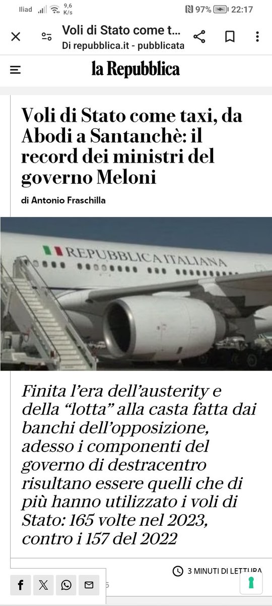 OSNMITALY's tweet photo. Il governo dei migliori??
Si a spendere i nostri soldi..
#GovernoDellaVergogna #govermo #governopeggioredisempre https://t.co/TAcfl1f9jR