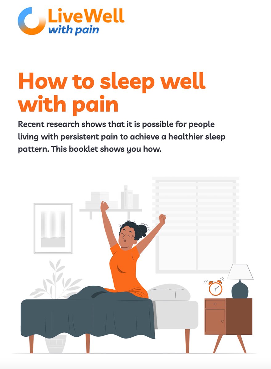 If you feel like every night is a bad night, it can have a big effect on your mood, pain and motivation to change. The LWwP sleep booklet looks at what can affect your sleep and importantly, how you can change it. livewellwithpain.co.uk/wp-content/upl…