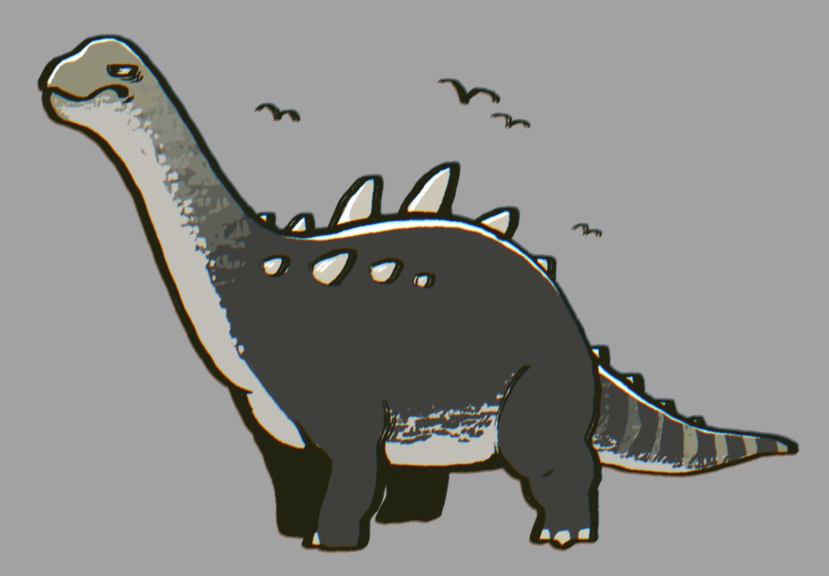 「おは恐竜!! 」|nao70sharkのイラスト