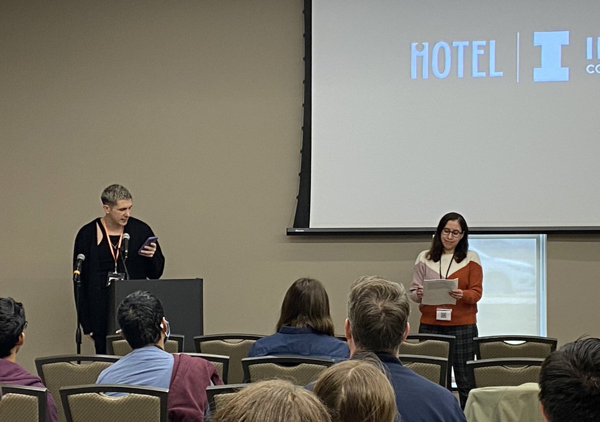 Ruth Kramer’s talk on gender assignment, titled “The Case Against Phonological Gender Assignment: Crosslinguistic Evidence from Hausa, Guébie and beyond”