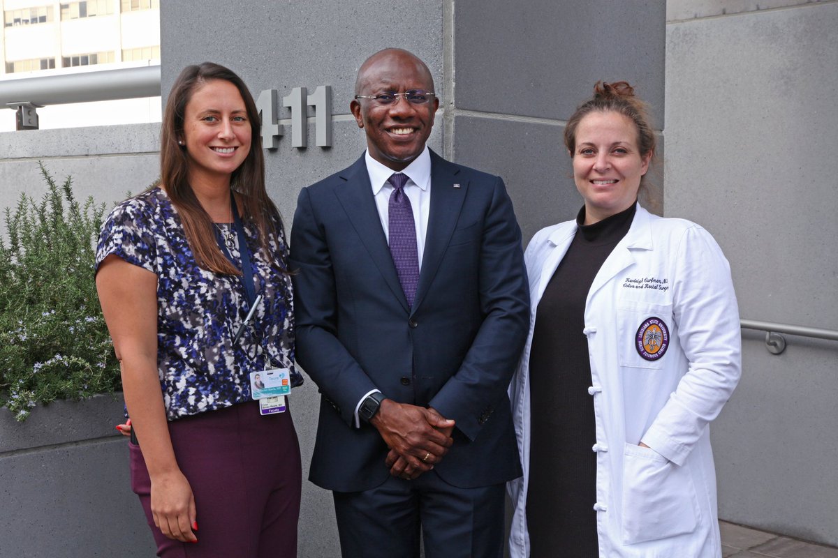 March is Colon Cancer Awareness Month! We're so grateful for our Colorectal Surgeons, Drs. Bevier-Rawls, Nfonsam, Curfman (fellow), and Gade (not pictured)!