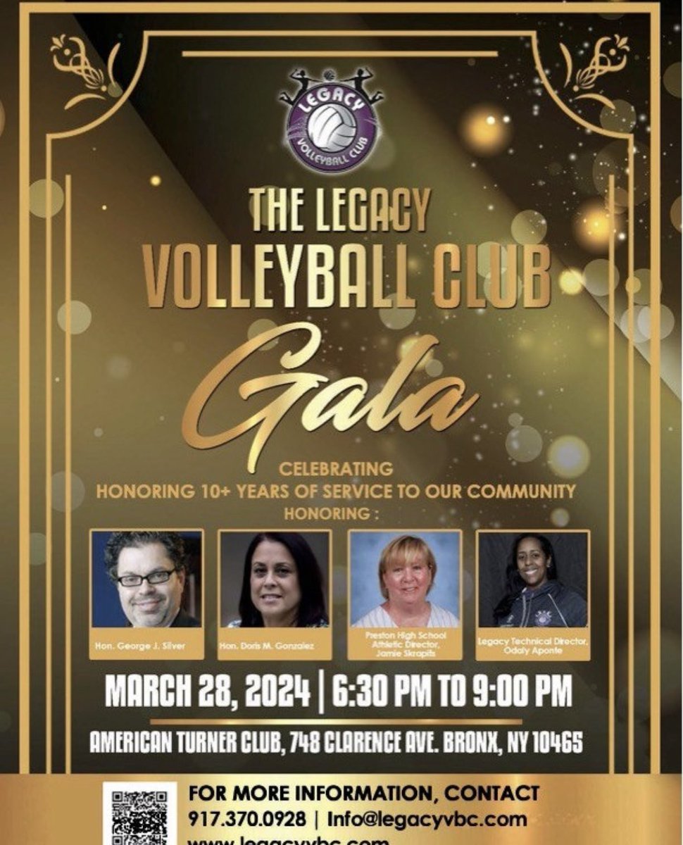 LegacyVC's tweet image. The Legacy gala is in less than one month! Come join us &amp;amp; our four honorees Thursday, March 28th. 

eventbrite.com/e/legacys-annu… 

#iamlegacyvbc #legacyvbc #legacyvbc #volleyball
#volleyballplayer #volleyballboys #volleyballislife
#volleyballplayers #volleyballteam #volleyballgame