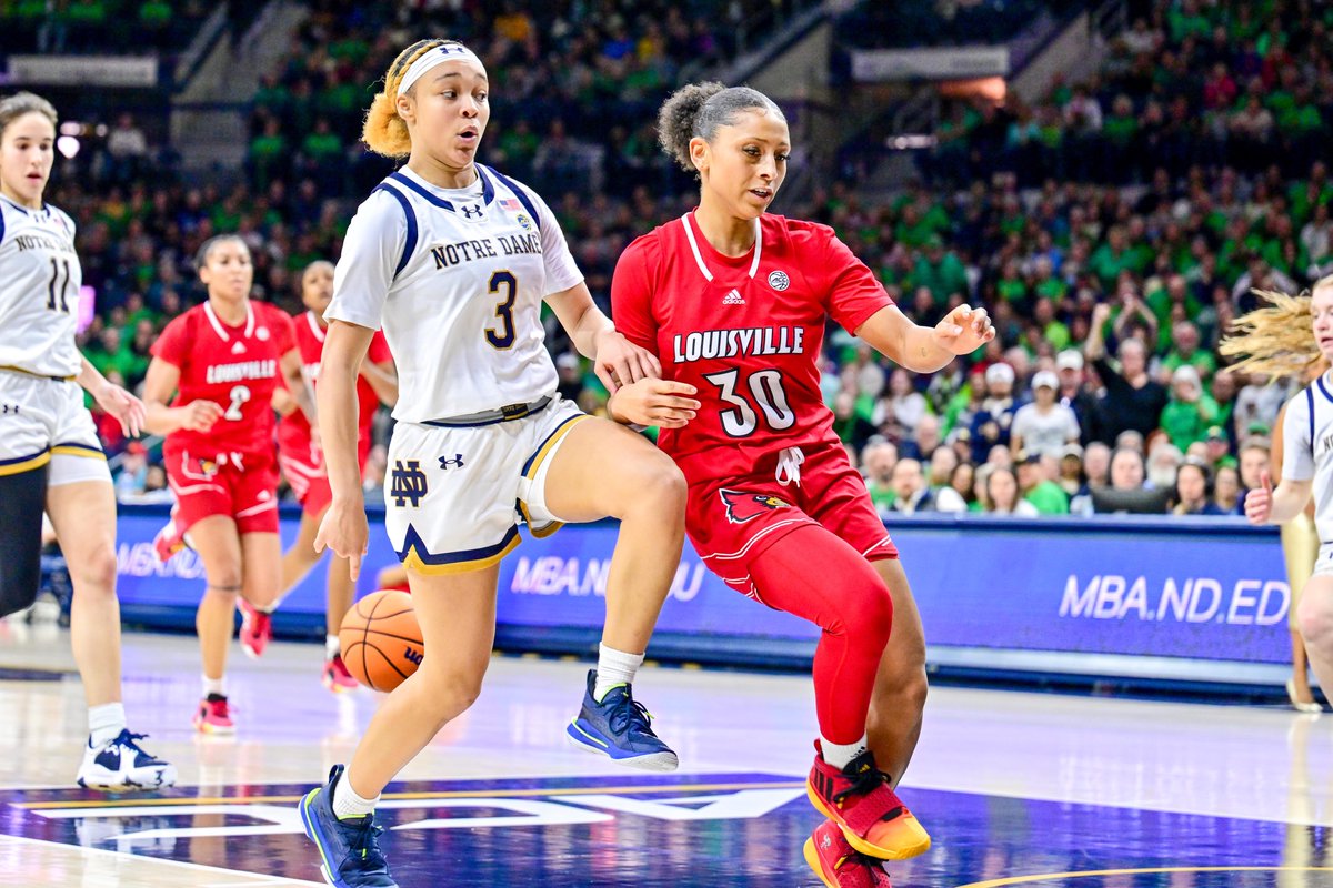 #FourFaves from @ndwbb win over Louisville. Related: Niele Ivey is awesome.