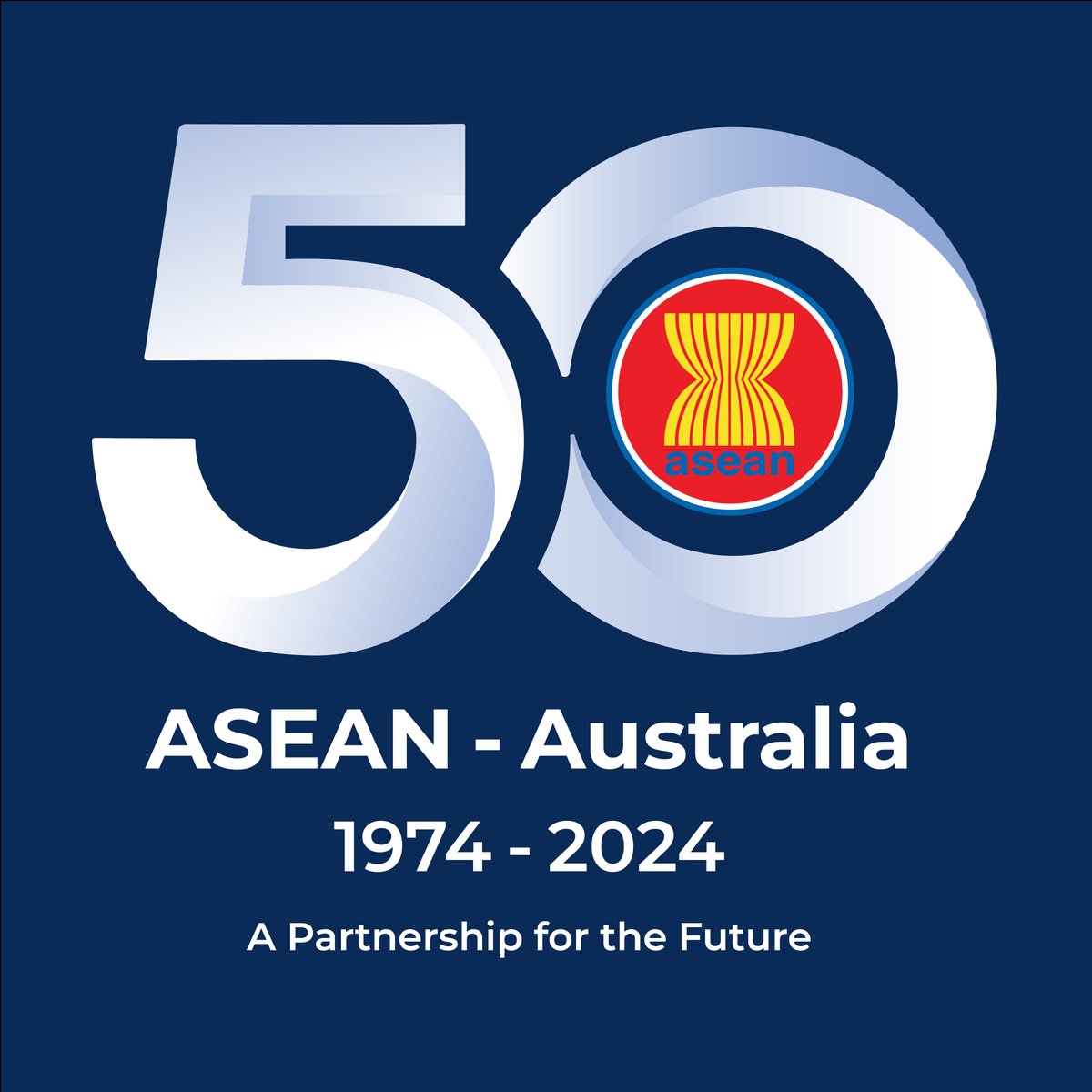 pmc_gov_au's tweet photo. The 2024 ASEAN-Australia Special Summit is here! 

The Special Summit celebrates 50 years of #ASEAN-Australia cooperation that supports our mutual efforts to secure a stable, peaceful and prosperous region.

We can’t wait to get started!

More https://t.co/ZTyxpJBkbw

#ASEAN50AUS https://t.co/qvpNQyzcSj