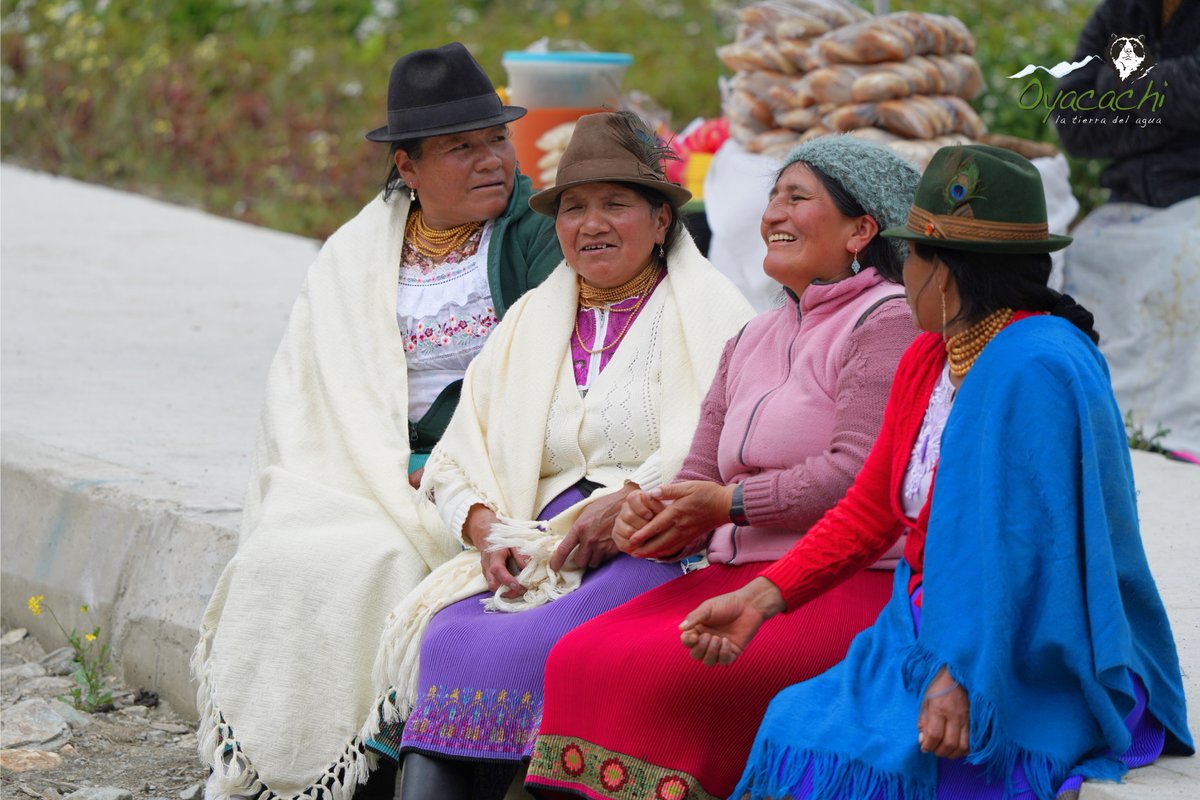 oyacachii's tweet photo. Oyacachi colorido y mágico, sumak kuyaska warmikuna. #naturalezasostenible #bellezaecológica #OyacachiConserva #RíoOyacachiVive #BestTourismVillages https://t.co/jiPPNuiXn7