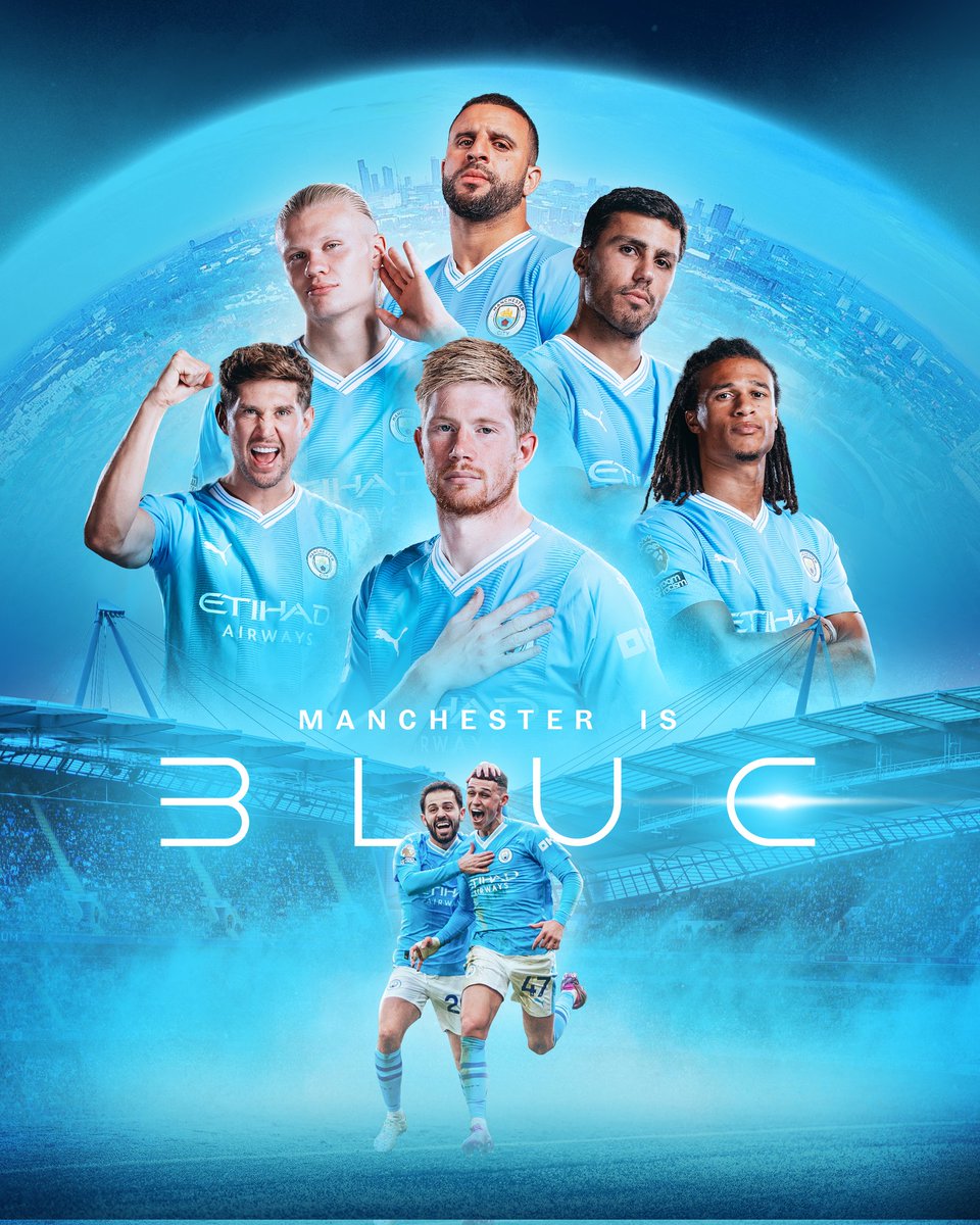 🌁 | Manchester is  B-L-U-E!

🩵🤍

#DerbyManchester #ManchesterIsBlue