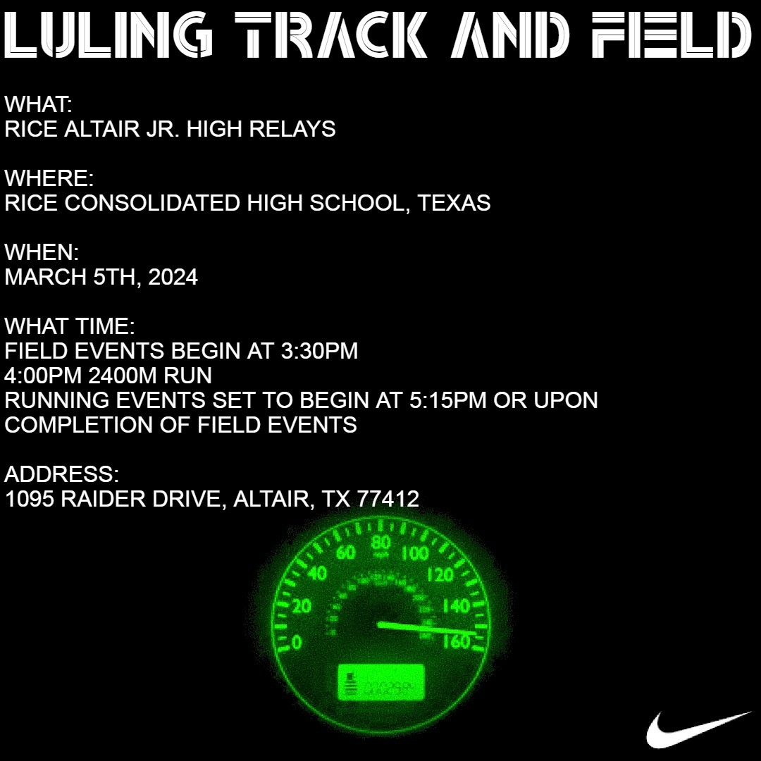 LulingTrack's tweet image. #ToughestTowninTexas