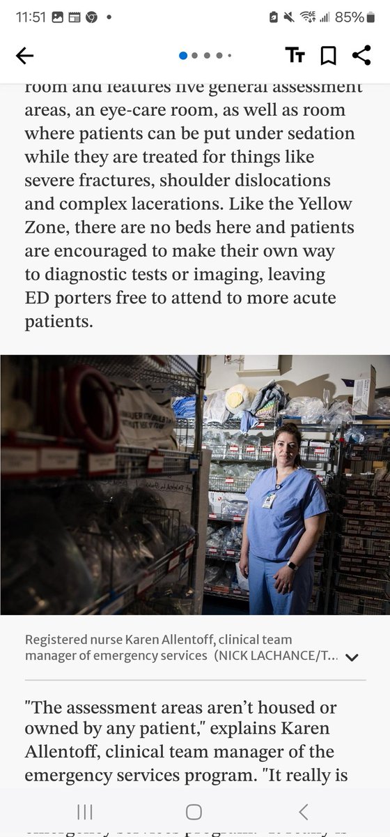 MASSIVE GRATITUDE to @KenyonWallace and the team of investigative reporters at the @TorontoStar for an in-depth window into #BestPractices in emergency department -- #ED -- organizational and clinical excellence. Thanks Kenyon for showing us what works, in doing so you inspire