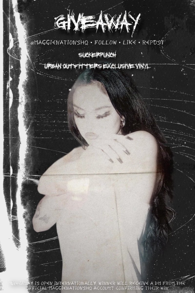 lilhighsplit's tweet image. ❕urban outfitters suckerpunch vinyl giveaway❕

follow, like, and repost to be entered! 

easy! thats it! you’re entered! 

i’ll announce the winner on march 10th 🖤 bye!

@MaggieLindemann @geraldtennison