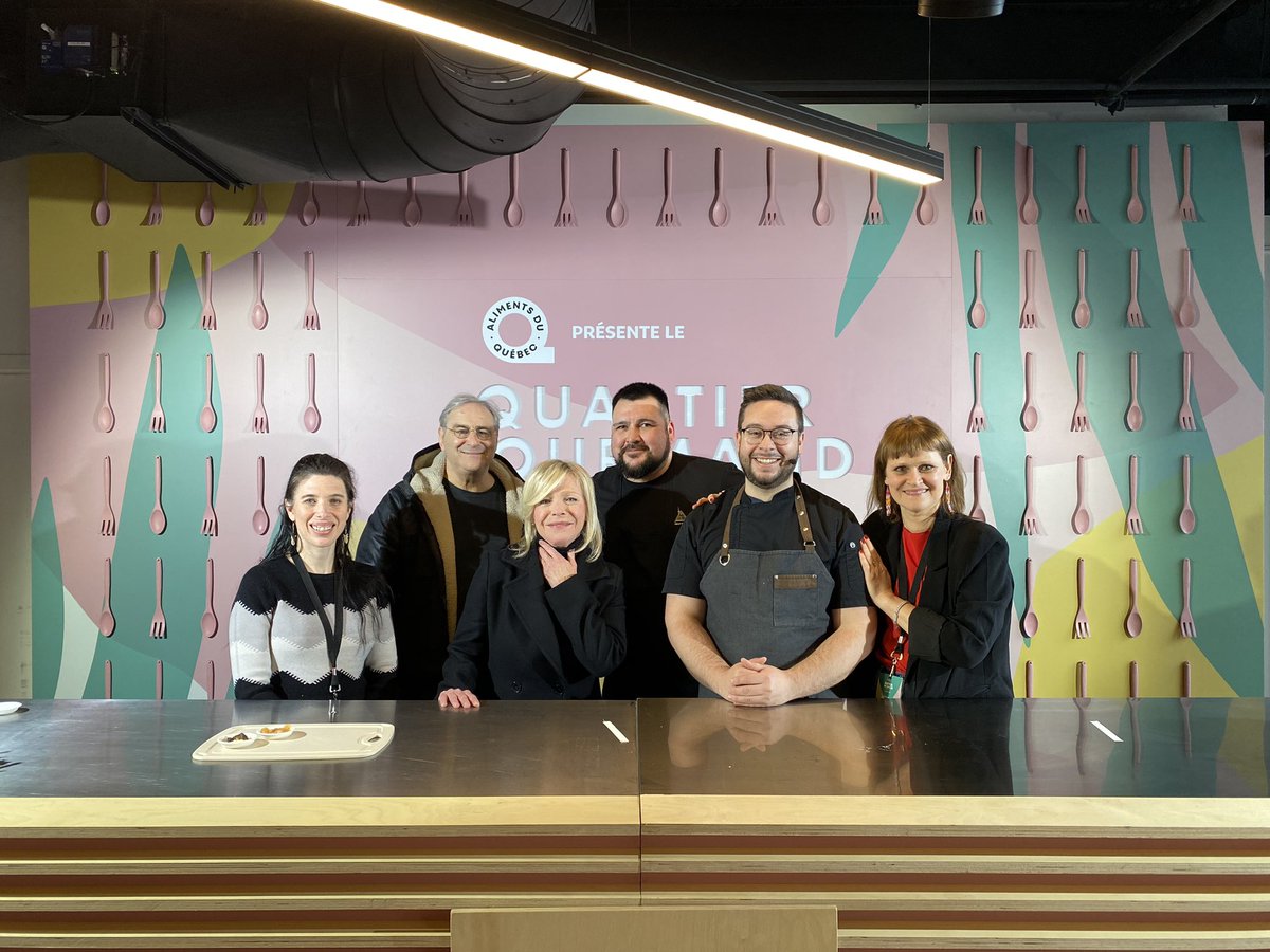 Olivier Lapierre (@o_lapierre) on Twitter photo Belle visite de <a href="/caroaubureau/">Caroline Proulx</a> à <a href="/MTLenLumiere/">MONTRÉAL EN LUMIÈRE</a>, entourée de 3 chefs qui font rayonner la culture culinaire autochtone - Lysanne O'Bomsawin, Sylvestre Hervieux-Pinette et Maxime Lizotte - et de Jacques K Primeau DG et Julie Martel gestionnaire de la programmation gastronomique Belle visite de <a href="/caroaubureau/">Caroline Proulx</a> à <a href="/MTLenLumiere/">MONTRÉAL EN LUMIÈRE</a>, entourée de 3 chefs qui font rayonner la culture culinaire autochtone - Lysanne O'Bomsawin, Sylvestre Hervieux-Pinette et Maxime Lizotte - et de Jacques K Primeau DG et Julie Martel gestionnaire de la programmation gastronomique