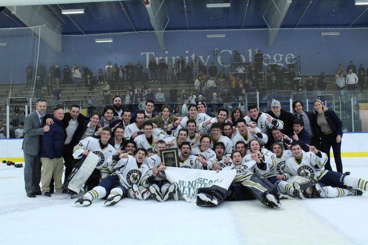 🏒🏆NESCAC Men's Ice Hockey NESCAC CHAMPS!! @BantamSports #1 Trinity def. #3 Tufts, 4-0 Bantams capture their 7th NESCAC title and earn an automatic bid to the NCAA Tournament. The selection show is set for 10am on Monday (March 4) via NCAA.com