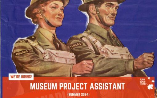 Are you a student or have you recently graduated? Do you have interest in a career working in Canadian History? The Juno Beach Centre Association (JBCA) is looking for a Museum Project Assistant for summer 2024! ➡️Apply today! bit.ly/3V1vUPG