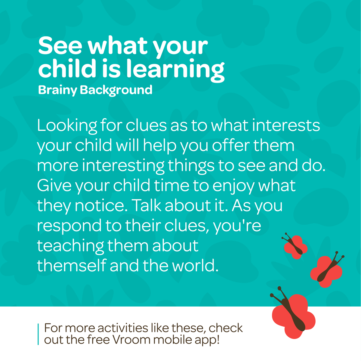 joinvroom's tweet photo. At the park with your newborn? Try today's #VroomTip to help build their strong and growing brain! https://t.co/Pwl5ek1ifw