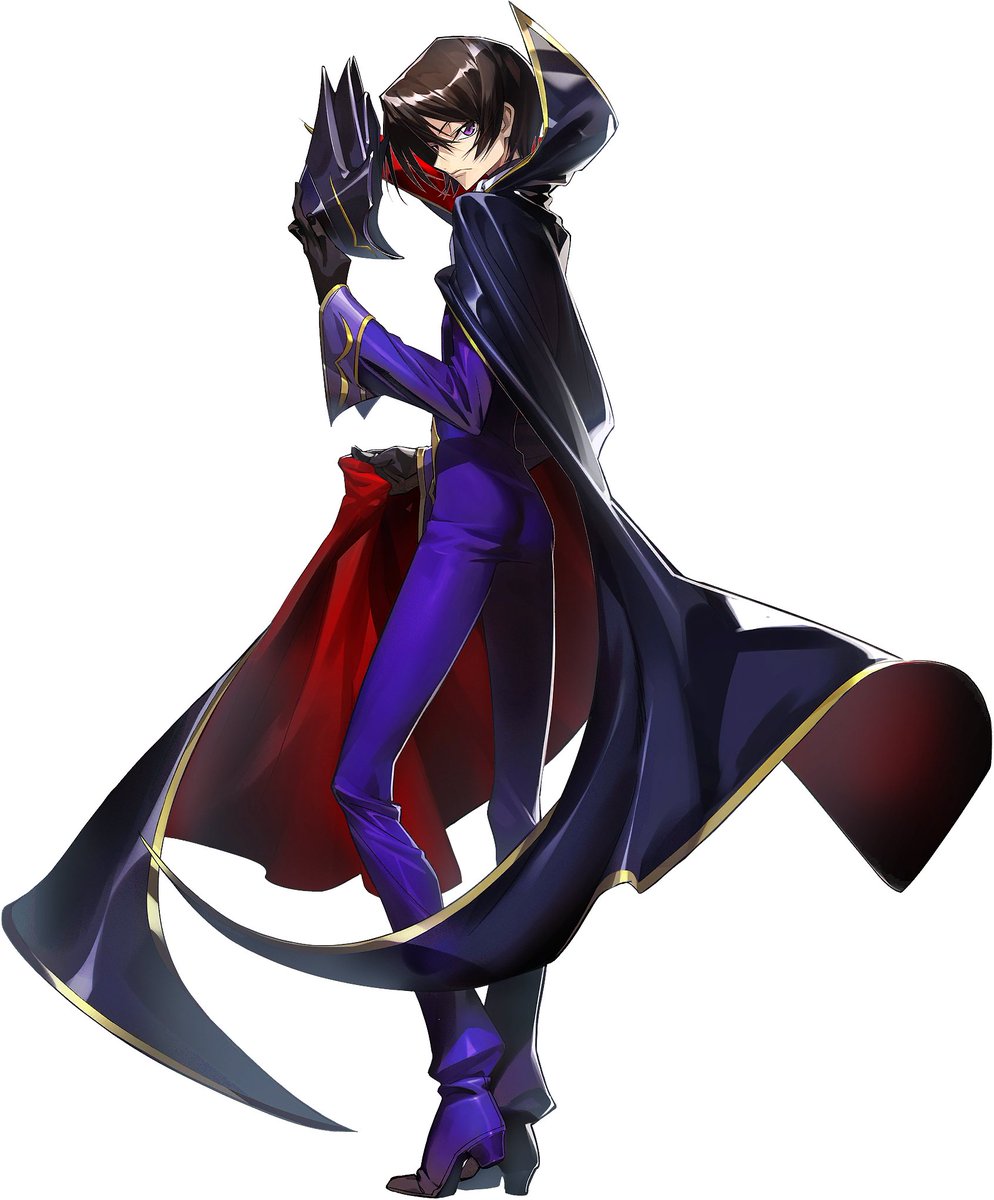 Genesic Re;CODE: Lelouch Lamperogue (fullbody sprite)