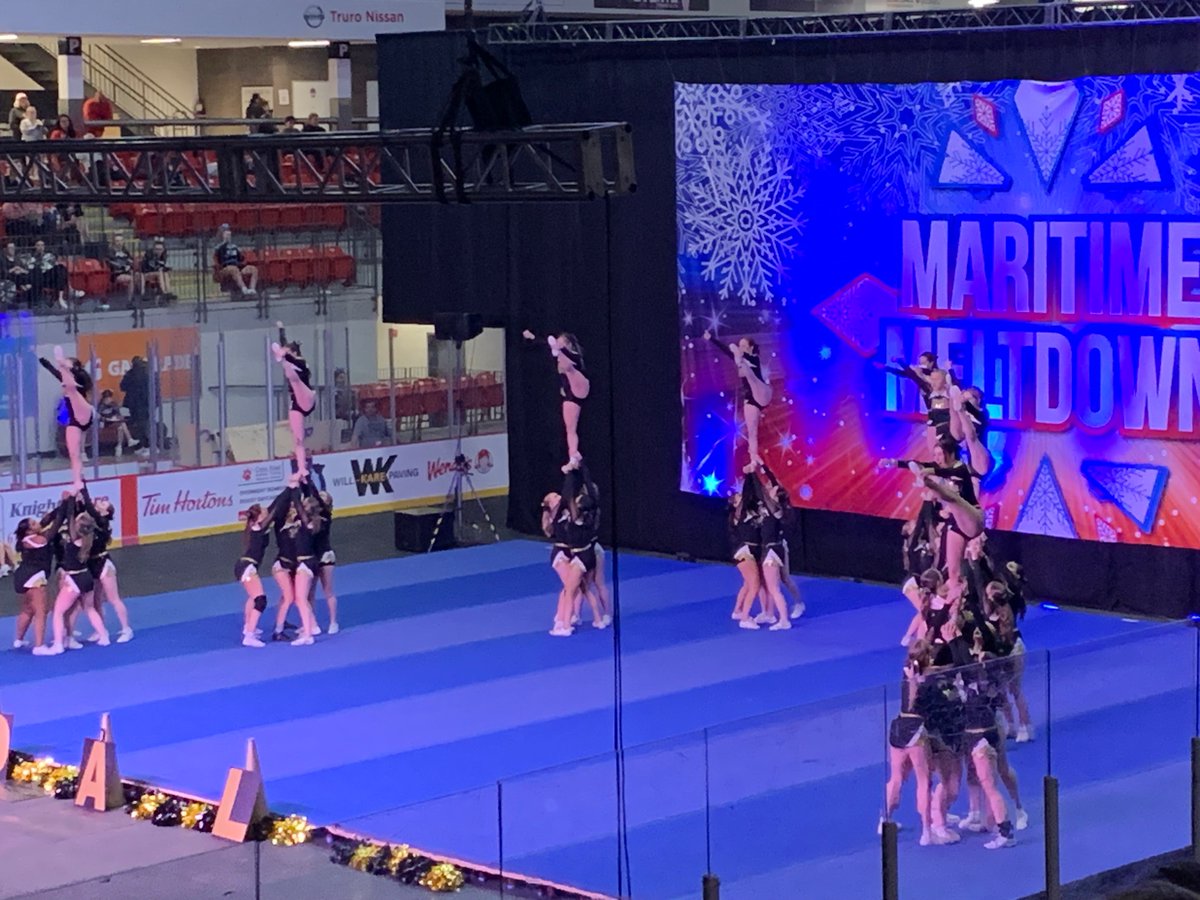 MarnieElls's tweet photo. Hey @DalhousieU 
These fierce women represent you well every time they perform! #cheerisasport #daltigers #impressive https://t.co/fmLQbWXLcL