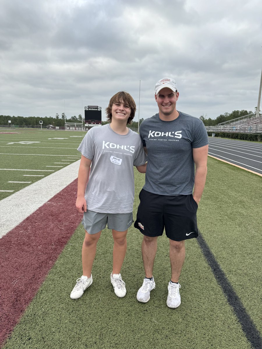 Mace Massingill (@macemassingill) on Twitter photo Had an awesome <a href="/KohlsSnapping/">Kohl's Snapping Camps</a> camp in Magnolia, Tx this Sat-Sun! Thank to <a href="/JustinMader1/">Justin Mader</a> for the coaching!
-
-
<a href="/Blake_W_Dunham/">Blake Dunham</a>
<a href="/ztlongsnapping/">Zach Taylor</a> Had an awesome <a href="/KohlsSnapping/">Kohl's Snapping Camps</a> camp in Magnolia, Tx this Sat-Sun! Thank to <a href="/JustinMader1/">Justin Mader</a> for the coaching!
-
-
<a href="/Blake_W_Dunham/">Blake Dunham</a>
<a href="/ztlongsnapping/">Zach Taylor</a>