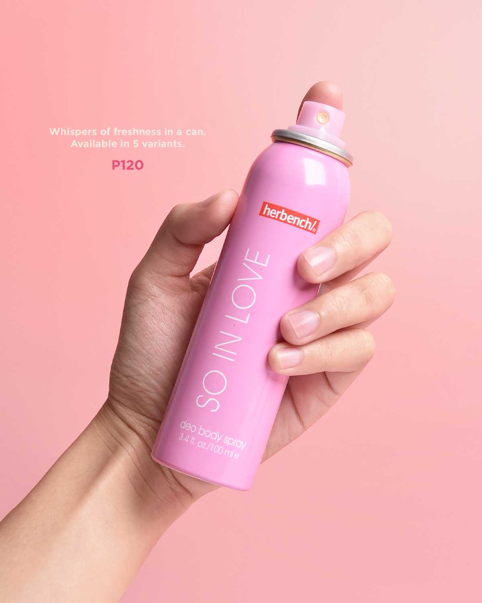 Craving a burst of freshness? #BENCHPinkSeries Deo Body Sprays are