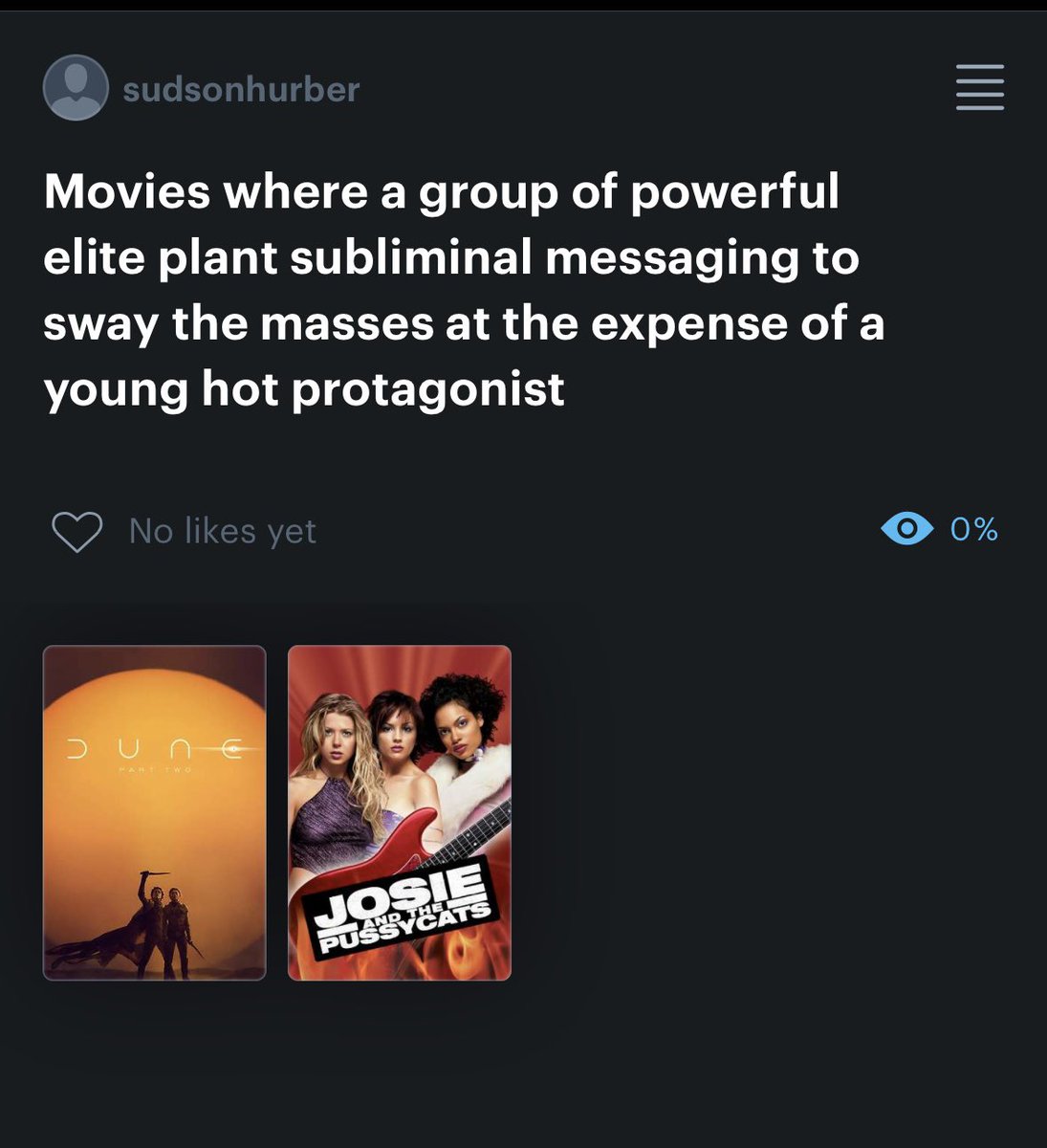 new letterboxd list just dropped