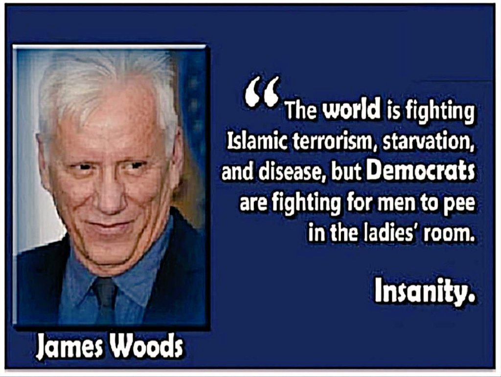 Do you agree with James Woods?🙌🏻