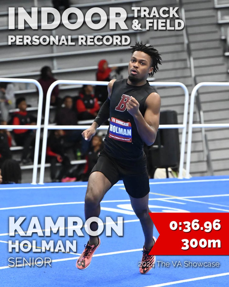 unexpected_kam's tweet image. As my last High School Indoor Szn come to an end, I would like to thank God and my coaches for everything that got me in this position but I want to give a huge shout out to my support system. Without them I wouldn’t push myself as hard