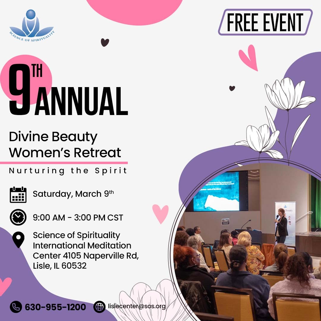 Every woman possesses a Divine Beauty capable of bringing about profound transformations in our lives and the world around us. Join us for our 9th annual women’s retreat, where we will explore this inherent divine beauty in all women. Link: sos.org/programs/women…