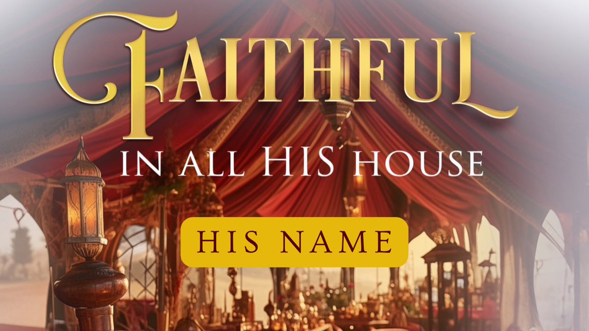 Faithful In All His House: Keepers of His Accounts- His Name youtu.be/bIQZja7yJ-c?fe…