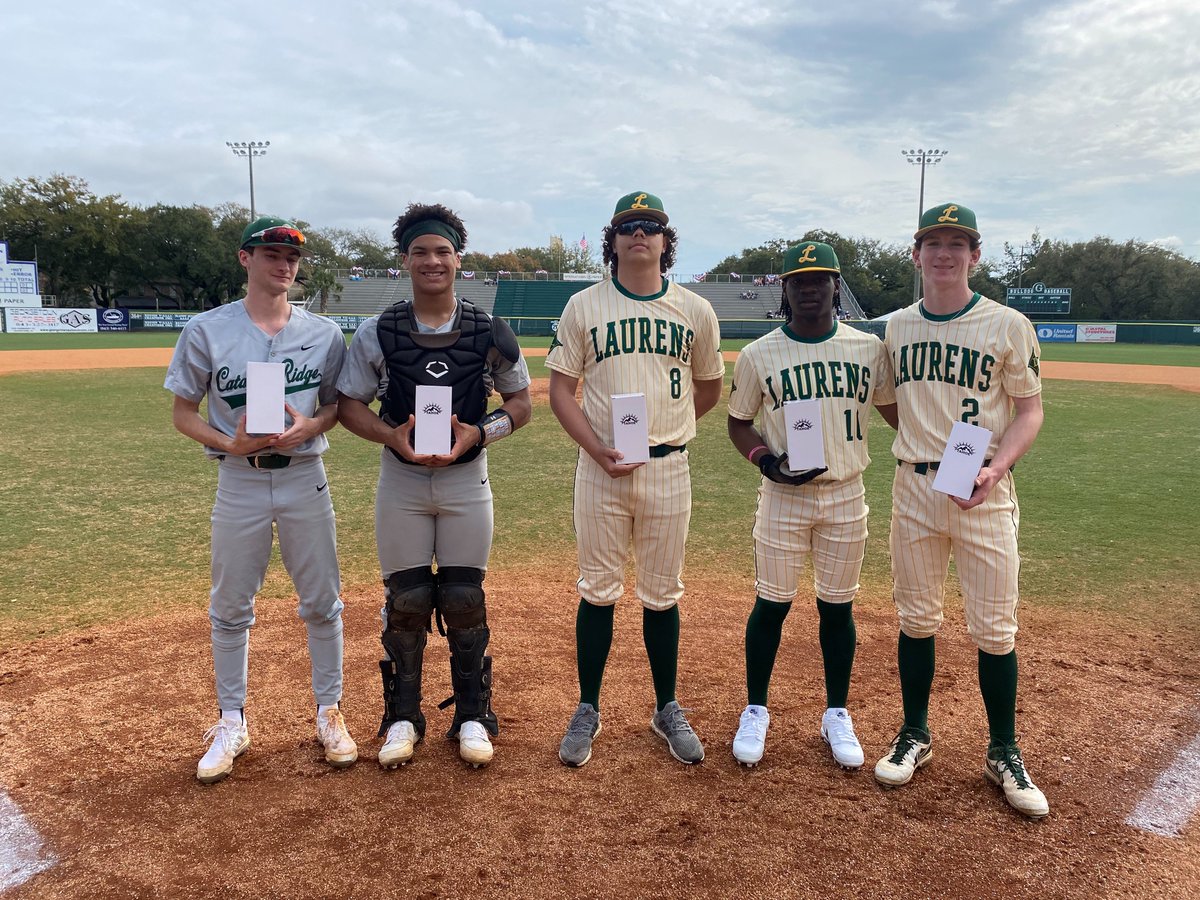All Tournament (Post 2 of 2)
Georgetown - Owen Powell
Blue Ridge - A.J. Cammarota
Catawba Ridge - Peyton Dhein, Sam Schwamb
Laurens - Jordan Hudson, Zay Pulley, Bennett Edwards