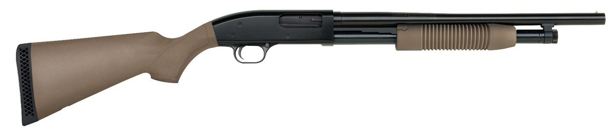 Mossberg 5+1 Maverick 88 12ga shotgun with FDE furniture for $239 shipped currently here: mrgunsngear.org/3VmKSy1 #Budget2024 

 #shotgun #BidenApproved #TwoShots