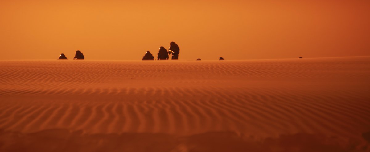 JesabelRaay's tweet photo. Just finished my third IMAX screening of DUNE: PART TWO. God, what a truly unforgettable cinematic experience. 

A sandy combustion of powerful sound &amp; imagery that transcends you right from its spectacular opening sequence.

We are witnessing a major cultural event. https://t.co/wsEEmHSjNu