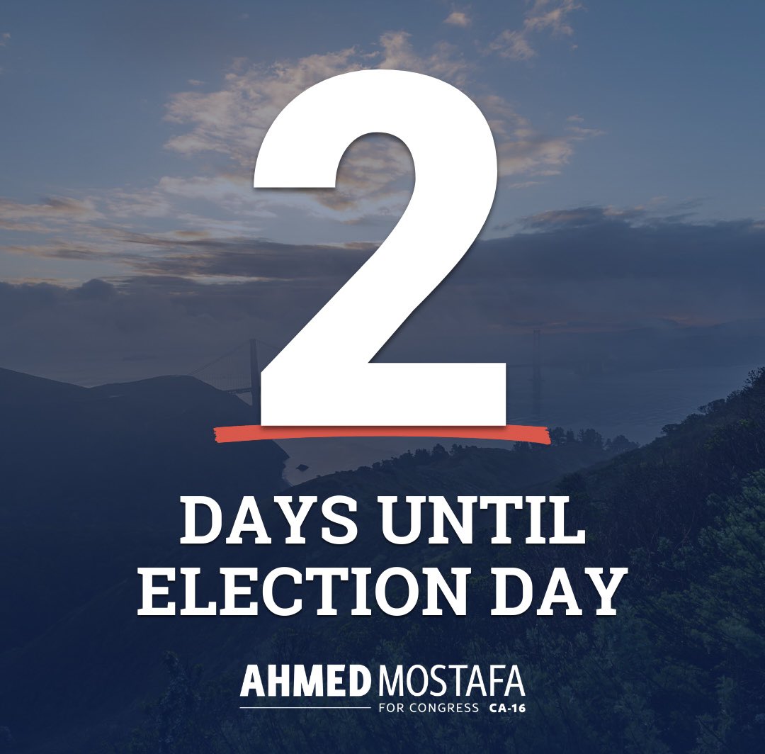 Election Day is on Tuesday, and we need all hands on deck to talk to voters across our district before March 5! You can phone bank with Team Ahmed from anywhere across the country, from the comfort of your home! If you’re #AllInForAhmed, sign up to help us get out the vote:…