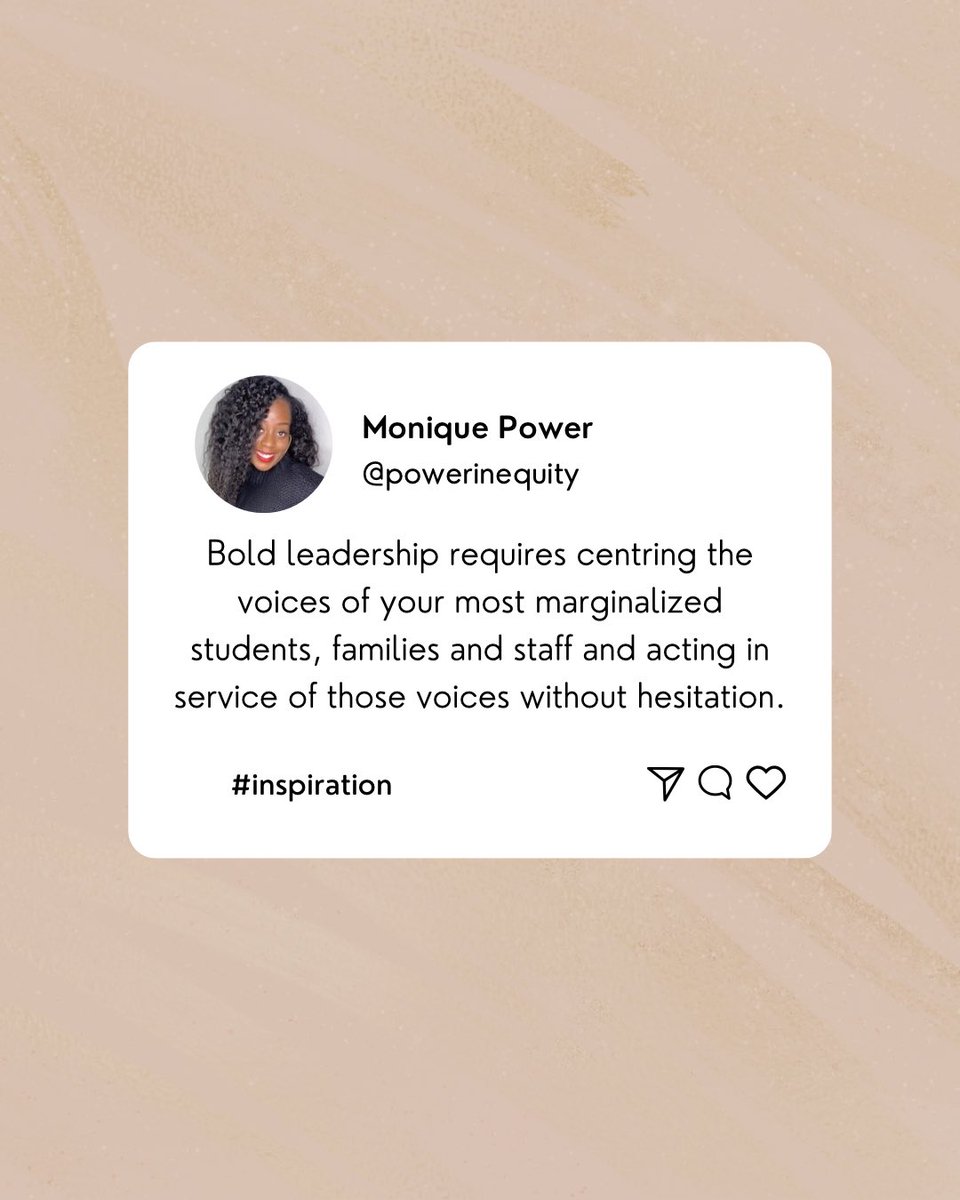 powerinequity_'s tweet image. To fight the fight of injustice in education, #boldleadership is an absolute must. Those leaders also need people who are willing to protect them as they #mobilizechange in a way we simply cannot. #istandwithboldleaders #superintendants #ontarioteachers #ontarioprincipals