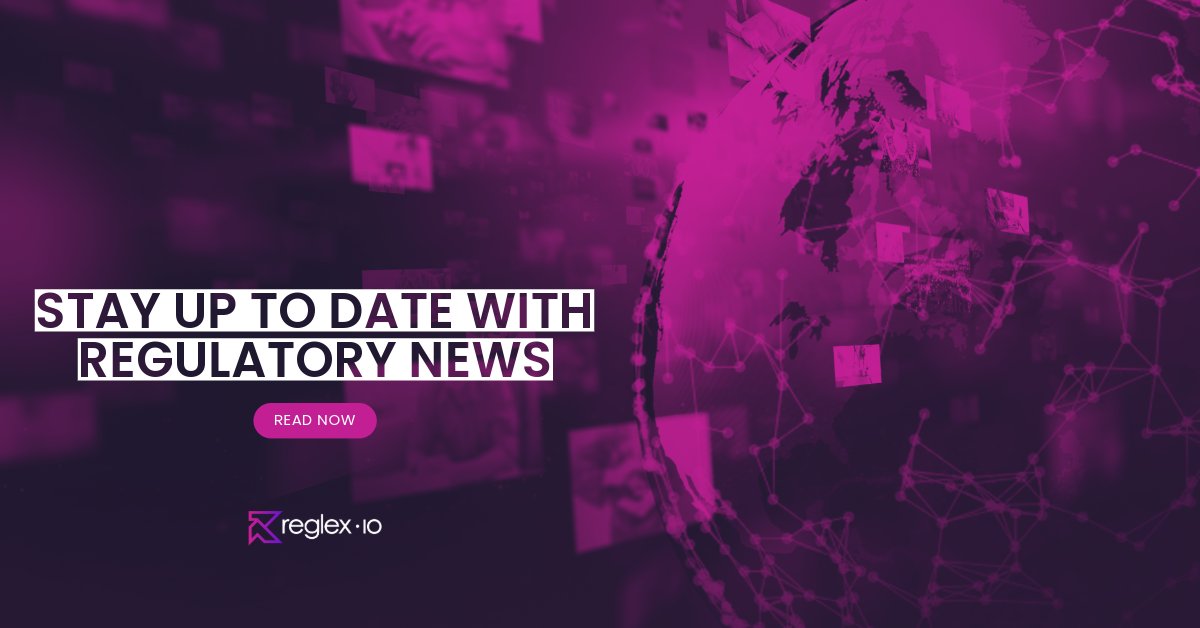 Stay informed and ahead of the curve with our specially curated regulatory news channels! Get the latest updates that matter to you.  Join our community of informed professionals now!

reglex.io/news/

#StayUpdated #RegulatoryInsight #InformedDecisionMaking