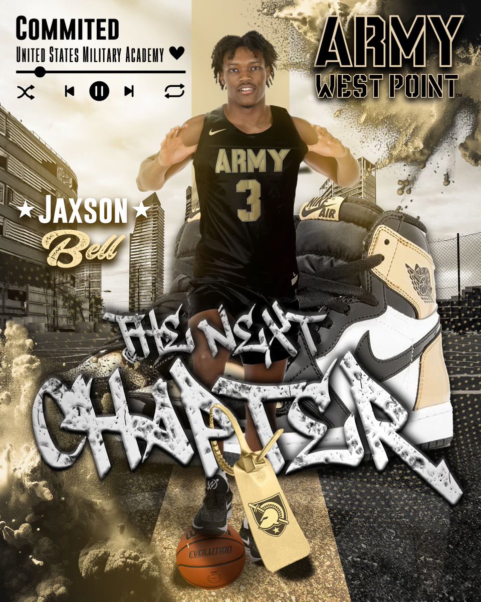 Beyond blessed to be announcing my commitment to the United States Military Academy! Thank you coaches @KevinKuwik and @CarsonJames43 for the opportunity, Go black knights! #goarmybeatnavy @ArmyWP_MBB