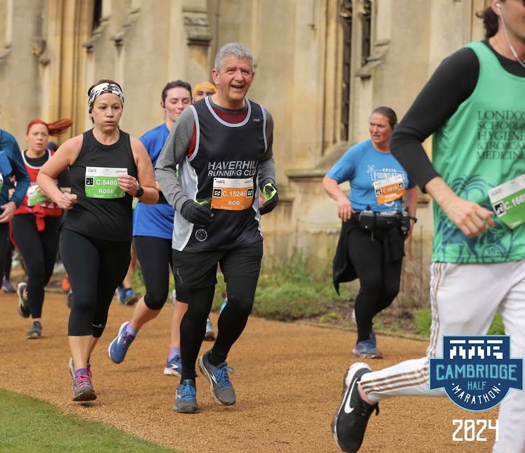 Rob Wise (@rob_wise) on Twitter photo Today I ran the Cambridge half marathon - my first since a blood clot stroke to the cerebellum 14 months ago that robbed me of my left-sided motor coordination and balance. It was learn to walk again, then run again, so well-chuffed at my progress. Today I ran the Cambridge half marathon - my first since a blood clot stroke to the cerebellum 14 months ago that robbed me of my left-sided motor coordination and balance. It was learn to walk again, then run again, so well-chuffed at my progress.
