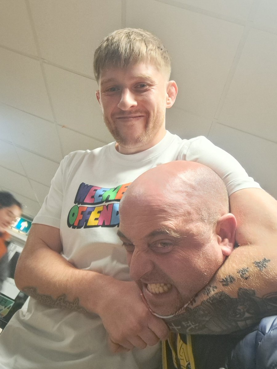 Happiness is Egg Shaped (@happyeggshaped) on Twitter photo HUGE <a href="/Dodd1e5/">Dodd1e5 Gr4nd S7am Team</a> highlight, visiting the great people of <a href="/Abertillery_BG/">Abertillery BG RFC</a> & especially meeting my hero Mark Williams & his amazing wife, Steph. Good people, doing good things in a good place.
Picked a fight with <a href="/jackshoremma/">Jack 'Tank' Shore</a>😫
Happiness is Egg Shaped in #Clubland for <a href="/MNDoddie5/">My Name'5 Doddie Foundation</a> HUGE <a href="/Dodd1e5/">Dodd1e5 Gr4nd S7am Team</a> highlight, visiting the great people of <a href="/Abertillery_BG/">Abertillery BG RFC</a> & especially meeting my hero Mark Williams & his amazing wife, Steph. Good people, doing good things in a good place.
Picked a fight with <a href="/jackshoremma/">Jack 'Tank' Shore</a>😫
Happiness is Egg Shaped in #Clubland for <a href="/MNDoddie5/">My Name'5 Doddie Foundation</a>