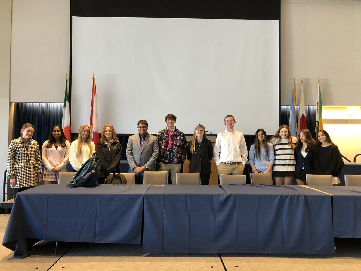The WHS Model UN Club advised by Mr. Titterington joined other high schools in the area at the Case Western Reserve University Spring Conference. Our Demons did a great job and represented WHS well.
