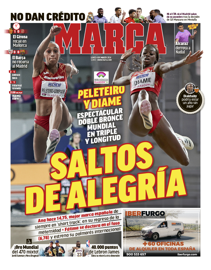 #LaPortada Saltos de alegría 🗞️