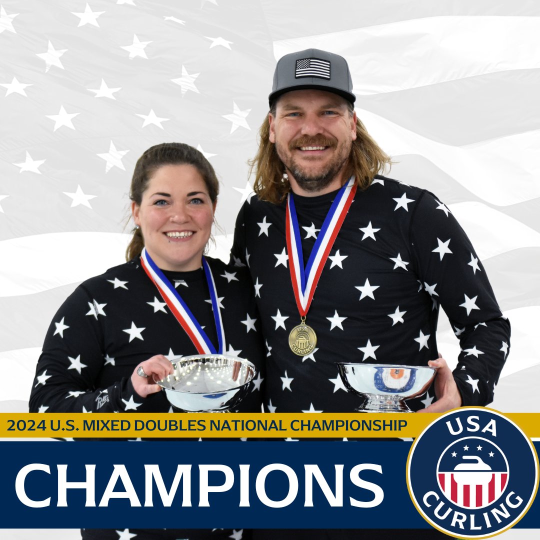 Matt and Becca Hamilton win a nail-biter and earn the title of 2024 Mixed Doubles National Champions! 🇺🇸
📸 Brandon Guiles