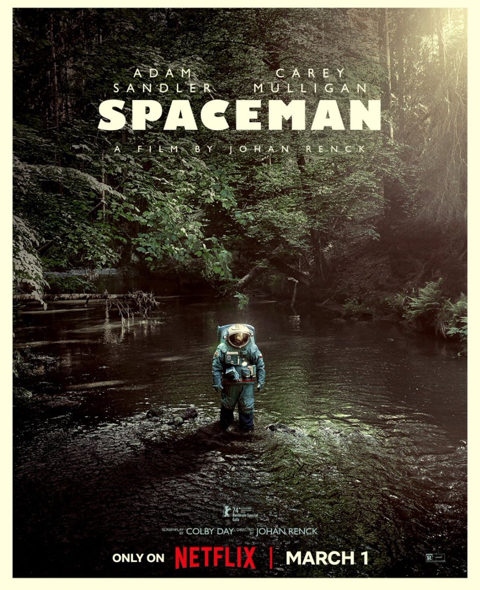 Spaceman is now available to watch on Netflix!
#spaceman #adamsandler
#careymulligan #kunalnayyar #DumbMoneyMovie
#THEFABELMANS #rubysparks
#wildlife #littlemisssunshine #sethrogen #RiddlerYearOne #stevenspielberg  #DCFanDome #thebatman #robertpattinson #theriddler #pauldano