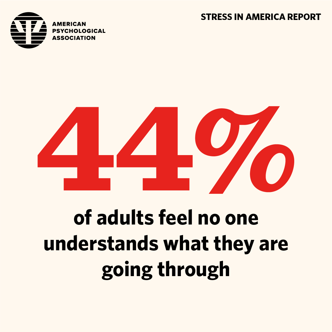 APA's tweet image. Who do you turn to when you are feeling stressed? 

Research shows support from family and friends can help build resilience, boost self-esteem, and protect both mental and physical health. #stress #mentalhealth