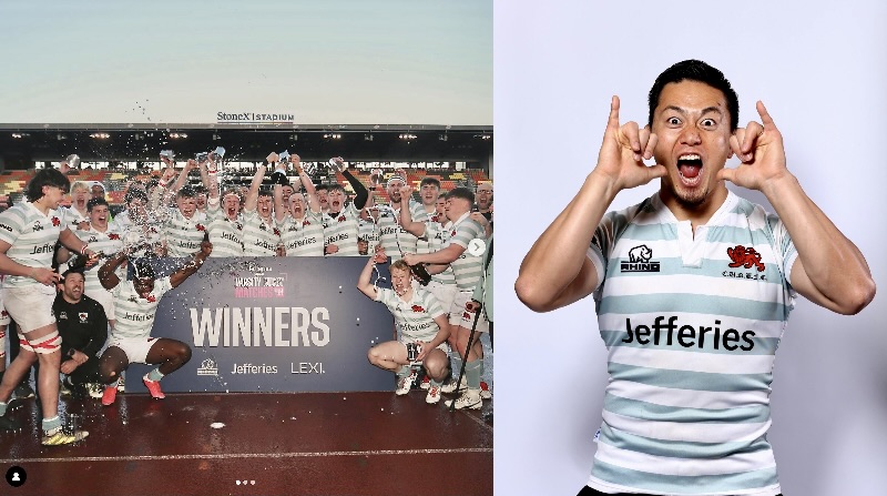 RUGBY_REPUBLIC's tweet image. トライも決めた。土佐誠、2度目のヴァーシティーマッチでケンブリッジ大の勝利に貢献
rugby-rp.com/2024/03/04/abr…
#ヴァーシティーマッチ
#VarsityMatch
#ケンブリッジ大
#オックスフォード大
#土佐誠
#ラグビー
#rugby