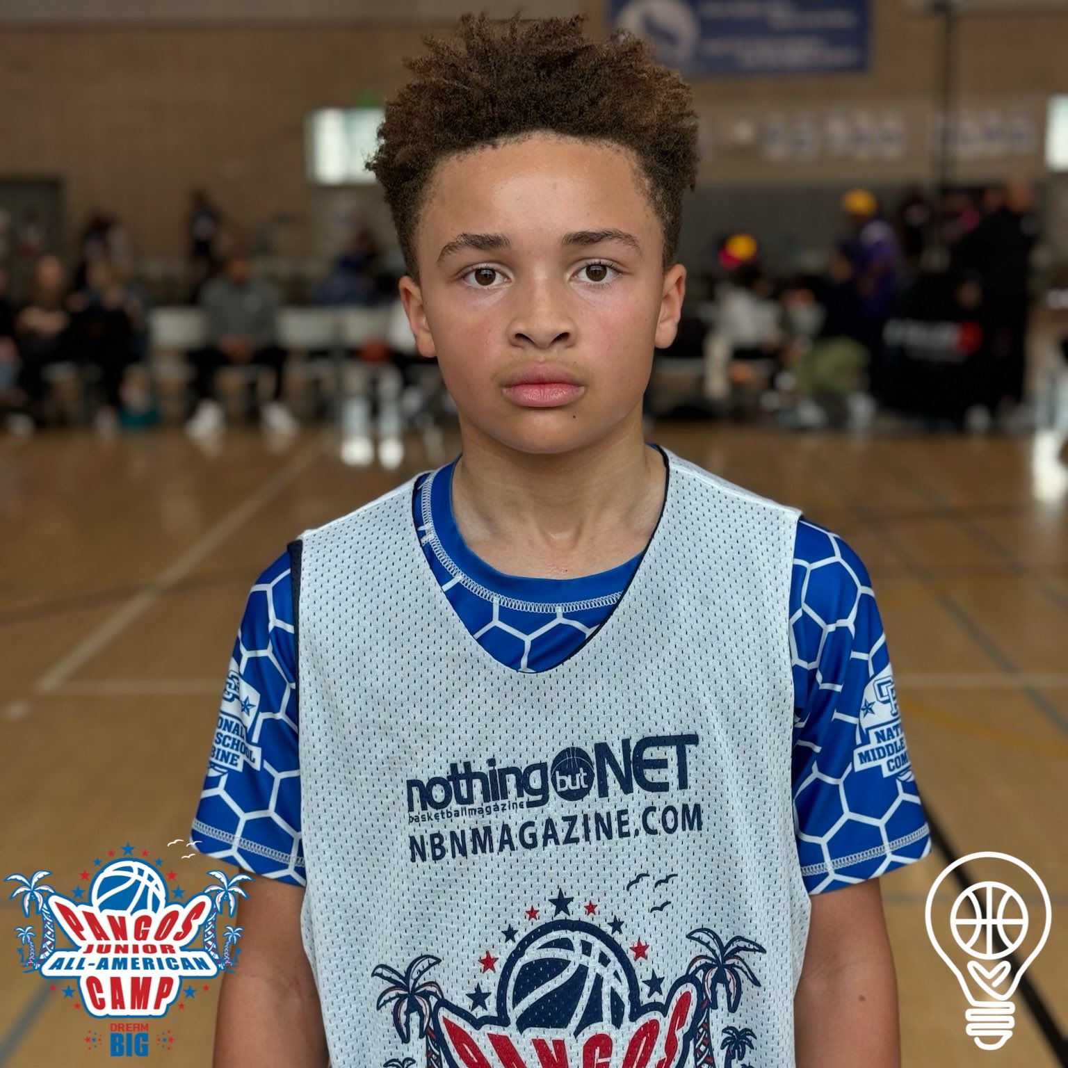 Pro Insight on X Scouting Notebook PangosJrAACamp One of the most consistent scorers among the younger group 30 Dahntay Jones Jr. Porter Ranch CA showed burst while attacking the rim and also