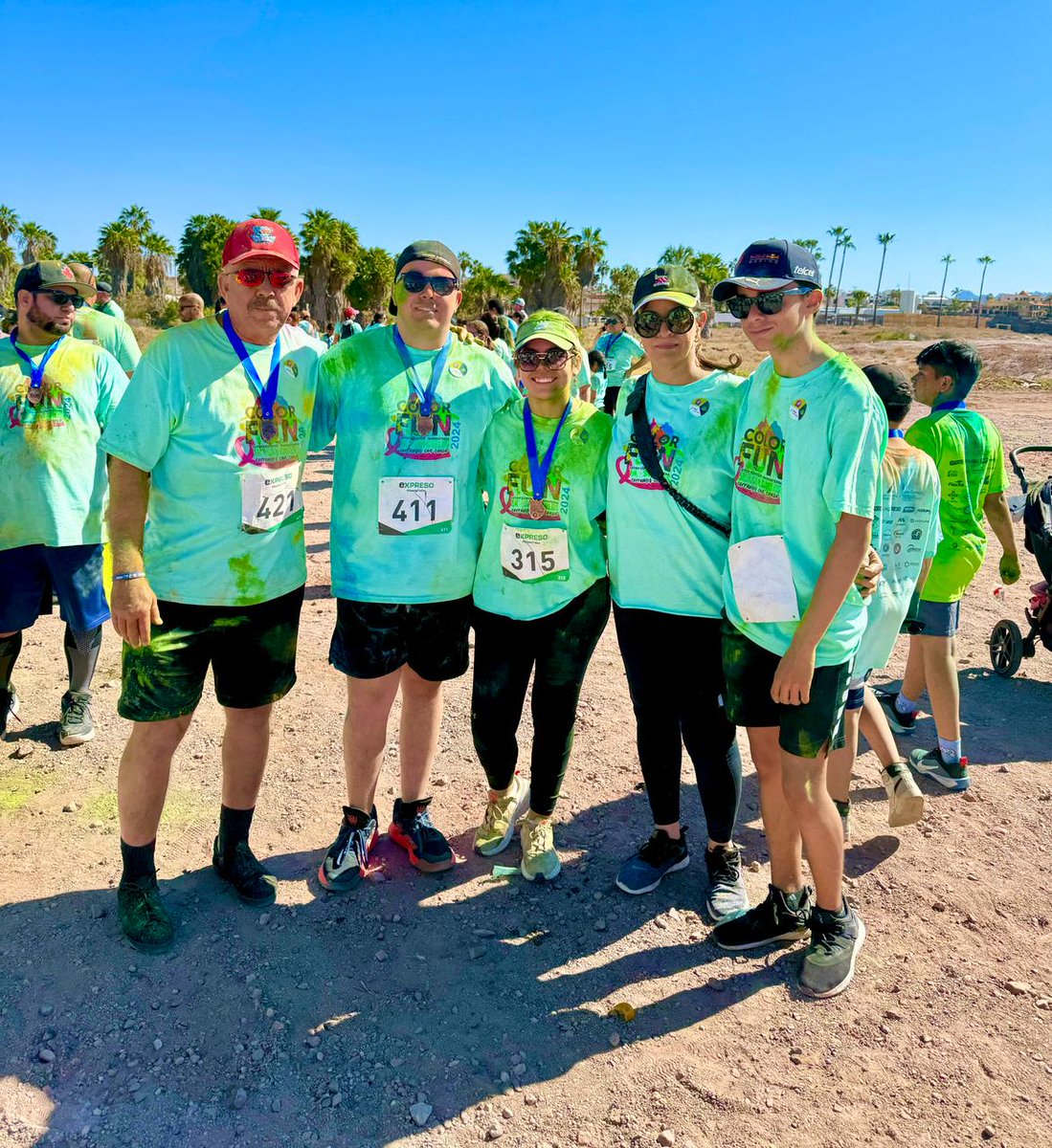 RogelioGuaymas's tweet photo. La carrera #ColorFun de ESTOY CONTIGO GUAYMAS fue un éxito y Pegusa estuvo presente como patrocinador. Una felicitación a todos los esfuerzos que hacen posible el evento de causa social fomentando deporte y activación física 🏃♀️🏃 #ColorFun #EstoyContigoGuaymas #Pegusa https://t.co/Is4kEqJIsy