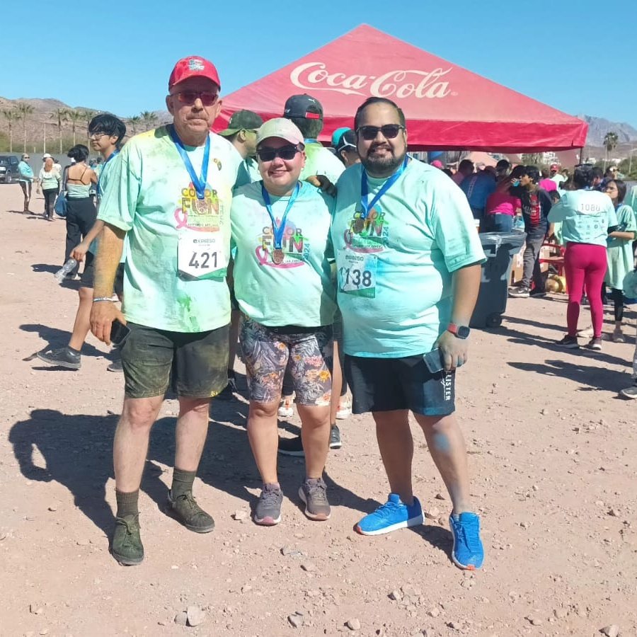RogelioGuaymas's tweet photo. La carrera #ColorFun de ESTOY CONTIGO GUAYMAS fue un éxito y Pegusa estuvo presente como patrocinador. Una felicitación a todos los esfuerzos que hacen posible el evento de causa social fomentando deporte y activación física 🏃♀️🏃 #ColorFun #EstoyContigoGuaymas #Pegusa https://t.co/Is4kEqJIsy