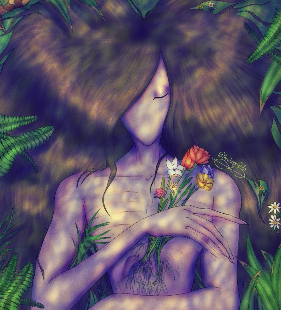 Kai_Lings's tweet photo. Sleeping under the Flowers and Ferns
๐ท
#Oc #monster #crypid #OakHeartWoodMonster #ao3 #art #digitalartwork #artwork #smallartist https://t.co/gvxEbZxkmU