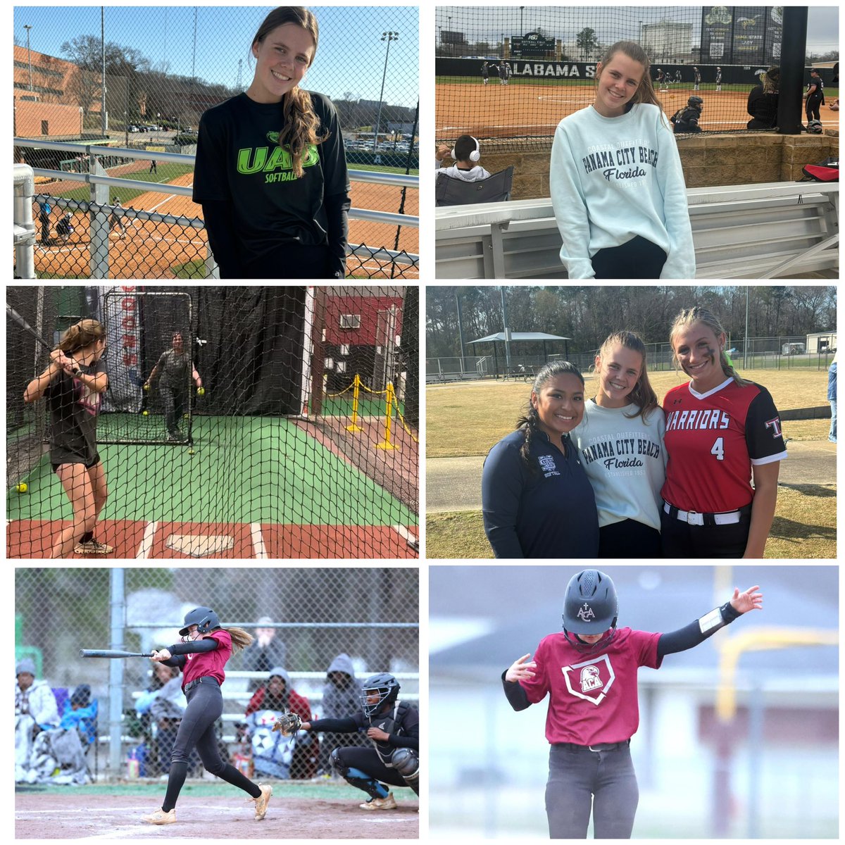 Izzy Warrick (@warrickisabelle) on Twitter photo Week 2 update! Started with watching <a href="/IsaacWarrick5/">Isaac Warrick</a> 💚I watched <a href="/UAB_SB/">UAB Softball</a> play some too🐲 Got some late night swings in with <a href="/BSherSB/">Barb Sherwood</a> Played 3 games🦅 hit .600 with 5 SB, 7 IP 12 Ks 1 ERA. Caught some <a href="/JaxStateSB/">Jax State Softball</a> softball🐓 I saw <a href="/Aubree_Hooks4/">Aubree Hooks</a> hit a 💣and pitch 2 innings 💙💛 Week 2 update! Started with watching <a href="/IsaacWarrick5/">Isaac Warrick</a> 💚I watched <a href="/UAB_SB/">UAB Softball</a> play some too🐲 Got some late night swings in with <a href="/BSherSB/">Barb Sherwood</a> Played 3 games🦅 hit .600 with 5 SB, 7 IP 12 Ks 1 ERA. Caught some <a href="/JaxStateSB/">Jax State Softball</a> softball🐓 I saw <a href="/Aubree_Hooks4/">Aubree Hooks</a> hit a 💣and pitch 2 innings 💙💛