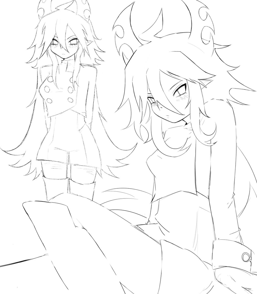 wip i love making alternate ivlin outfits