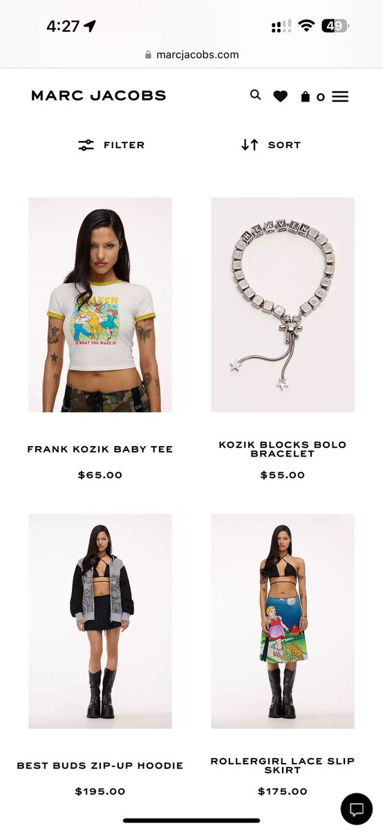 Frank Kozik (@frankkozik) on Twitter photo Available today Kozik x Heaven by Marc Jacobs capsule collection available online at: marcjacobs.com/default/search…
<a href="/marcjacobs/">Marc Jacobs</a> #heavenbymarcjacobs Available today Kozik x Heaven by Marc Jacobs capsule collection available online at: marcjacobs.com/default/search…
<a href="/marcjacobs/">Marc Jacobs</a> #heavenbymarcjacobs