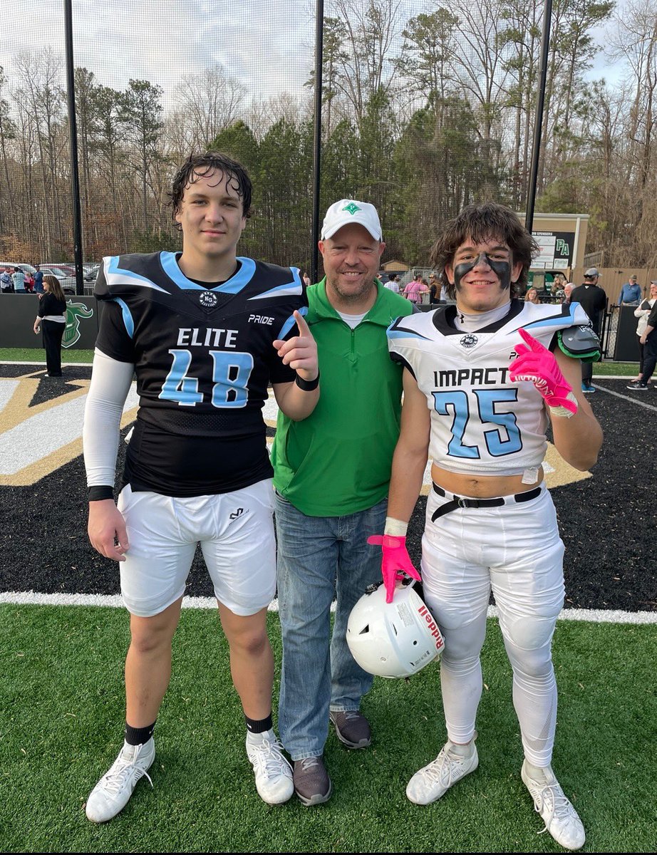 Enjoyed watching these two play today. Both did some really good things and excited for the growth to continue. #MCT @jacobstroud44_ @Jesse_addison49 @PickensFootball