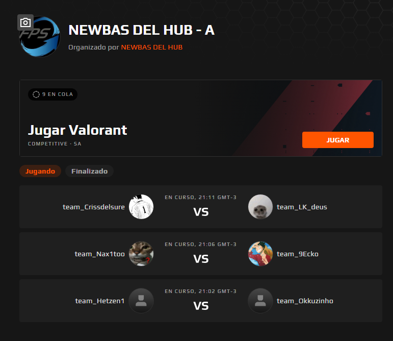 Se prendió le hub tier S y el hub tier A
Perdonen por los fallos técnicos je.
Gracias por jugar 🔥